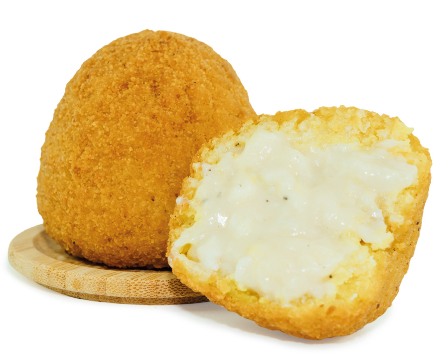ARANCINI AI QUATTRO FORMAGI GIA FRITTI (16X200G)