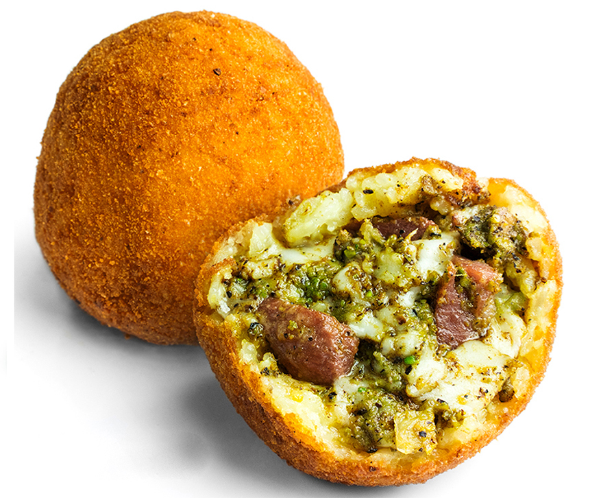 ARANCINI PISTAC PROV E PANCET GIA FRITTI (16X200G)