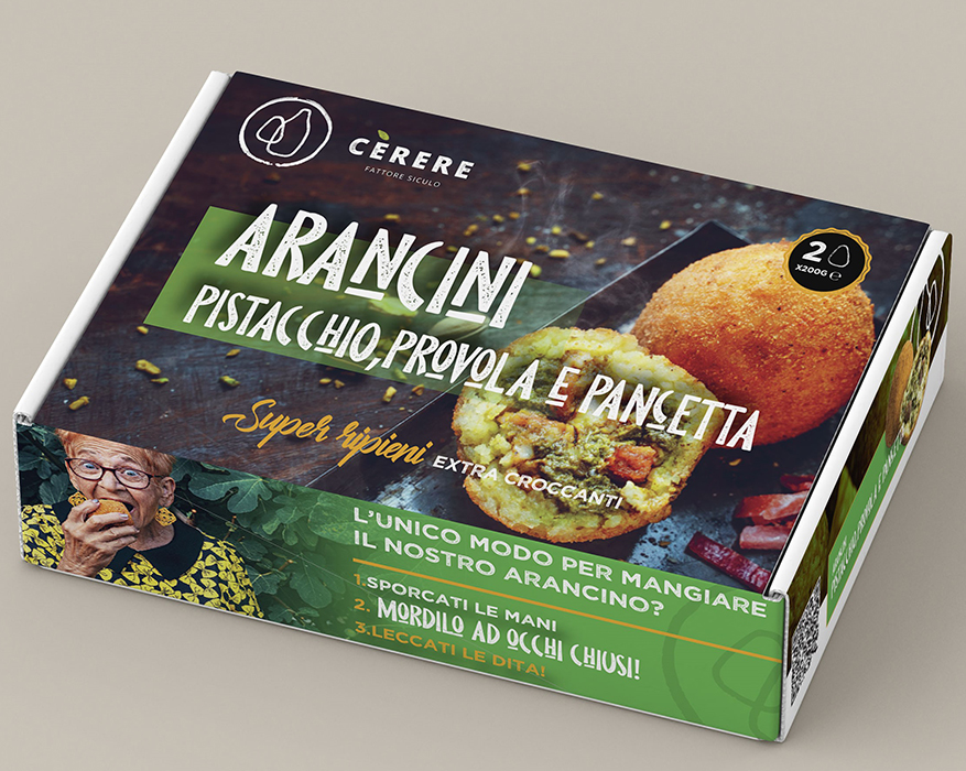 ARANCINI PISTACHE PROVOLA PANCETTA (2X200G)