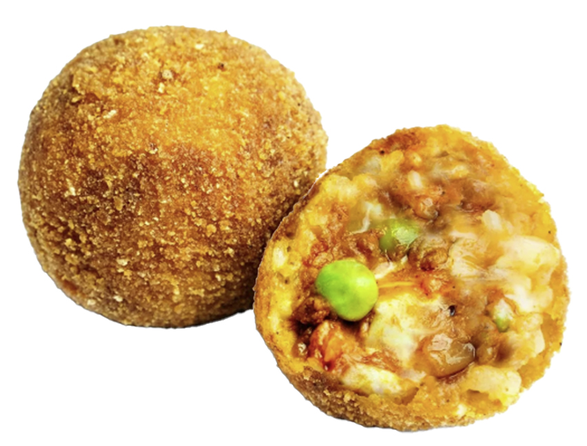 ARANCINI MIGNON AL RAGU PREFRITTI (3.5KG)+/-100PC
