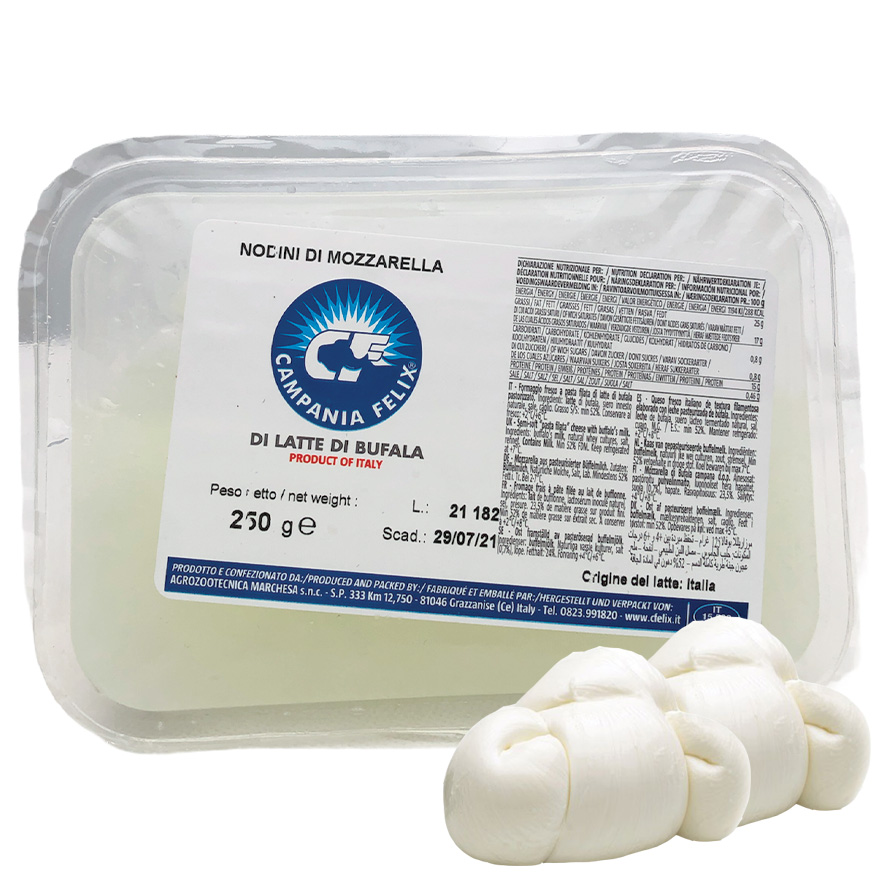 MOZZARELLA DE BUFFLONNE NODINI 250G (4X62.5G)
