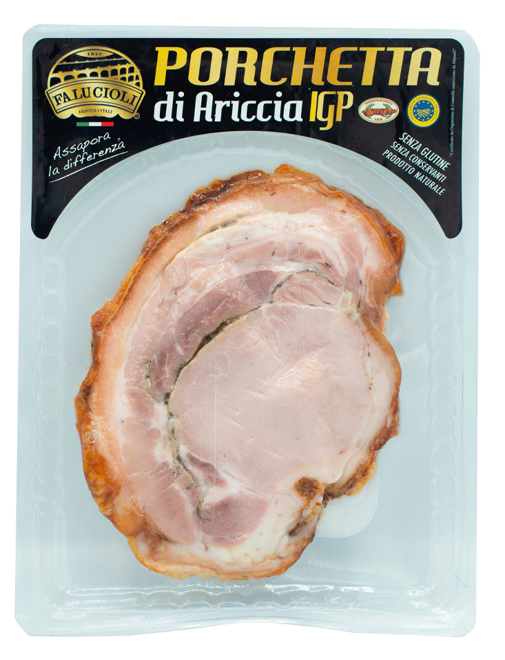 PORCHETTA DI ARICCIA IGP PRETRANCHEE 200 GR PF***