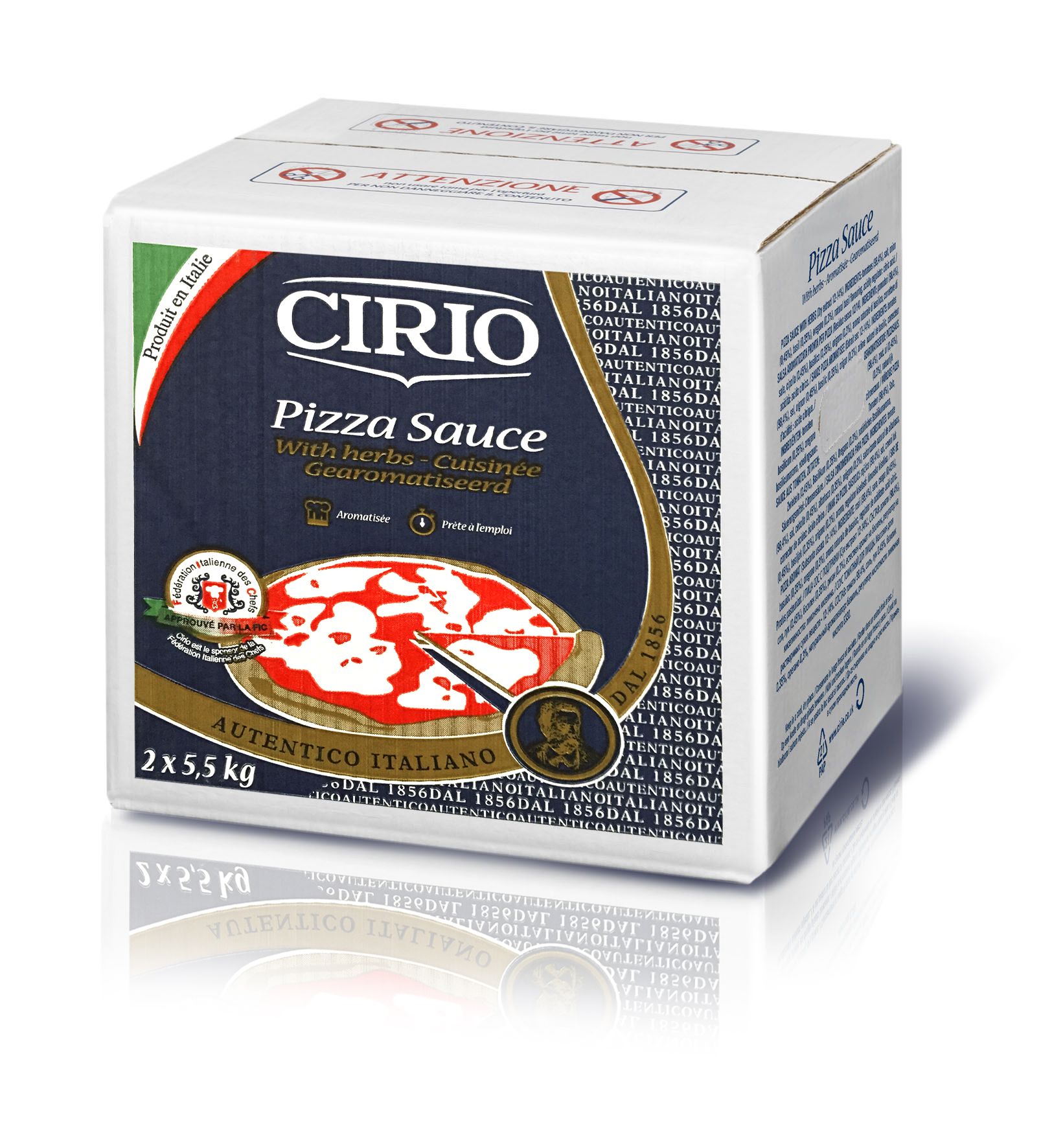 PIZZA SAUCE 11KG (2X5.5KG) CUISINEE