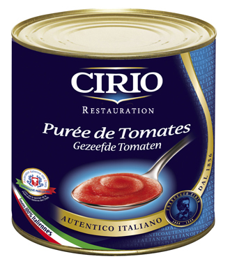 PASSATA DE TOMATES 2.55KG (3/1) PUREE