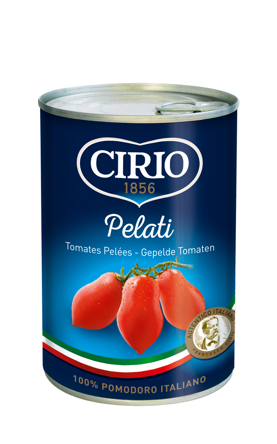 TOMATES PELEES 400G ENTIERES AU JUS