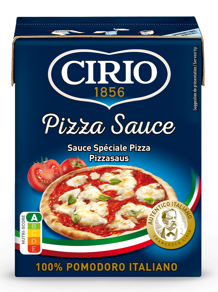 PIZZA SAUCE 390G 100% ITALIEN - TETRA
