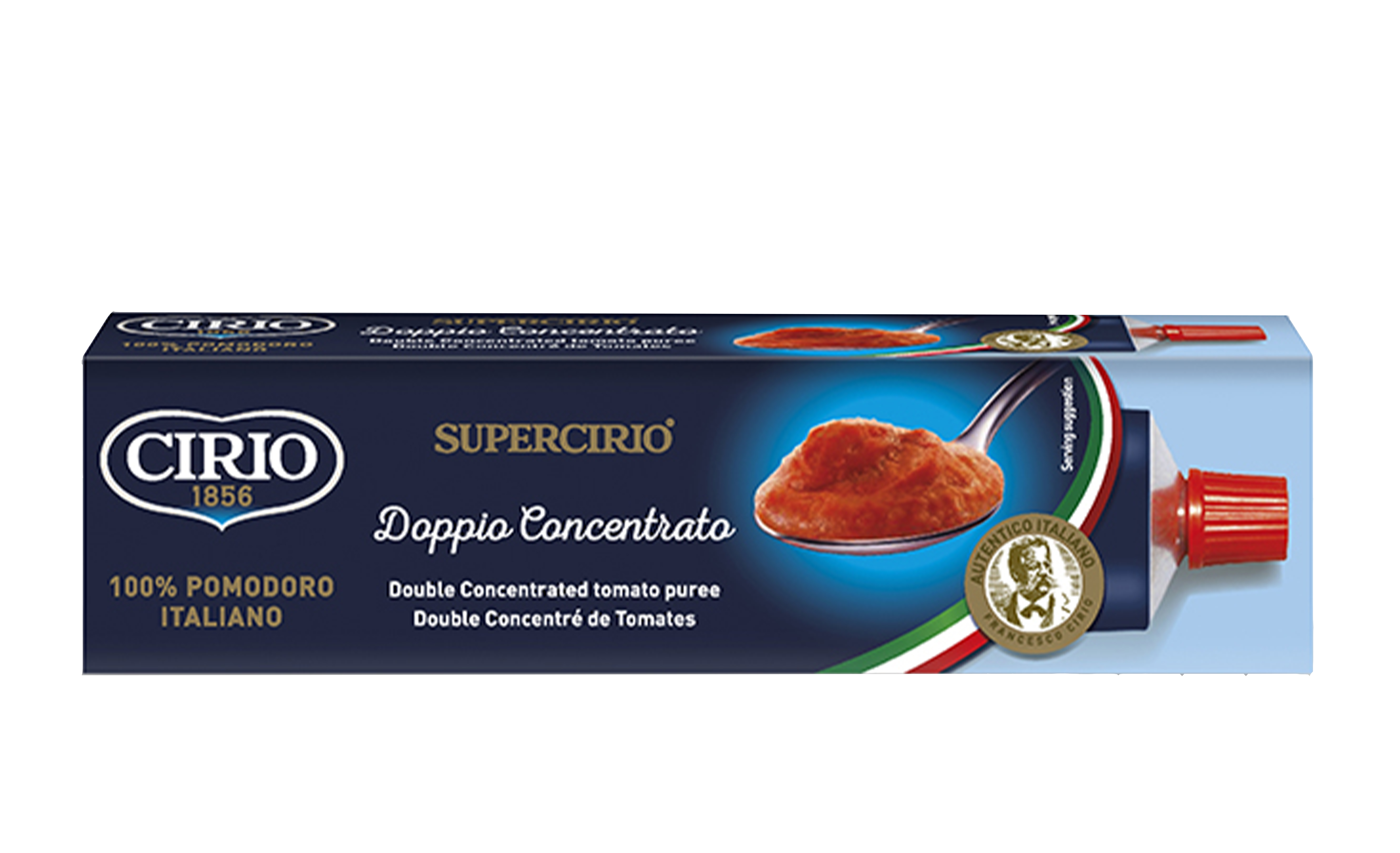 DOUBLE CONCENTRE DE TOMATE 140G - 28%