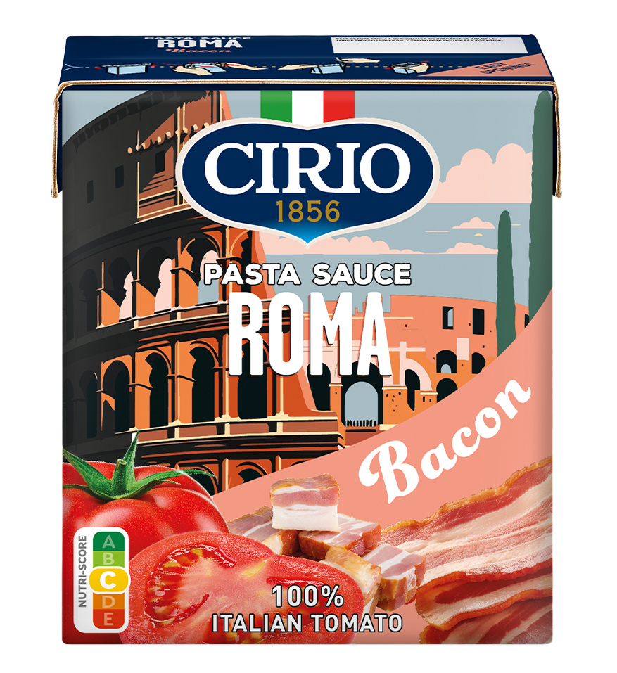 SUGO PRONTO PER PASTA ROMA  340G TETRA