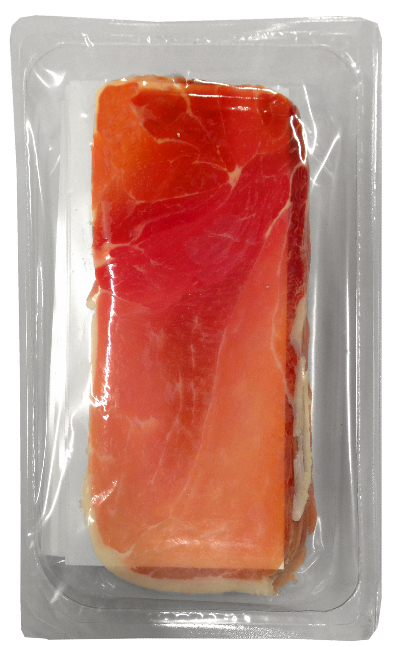 JAMBON CRU PRETRANCHES 500GR PDS FIXE (30TRANCHES)