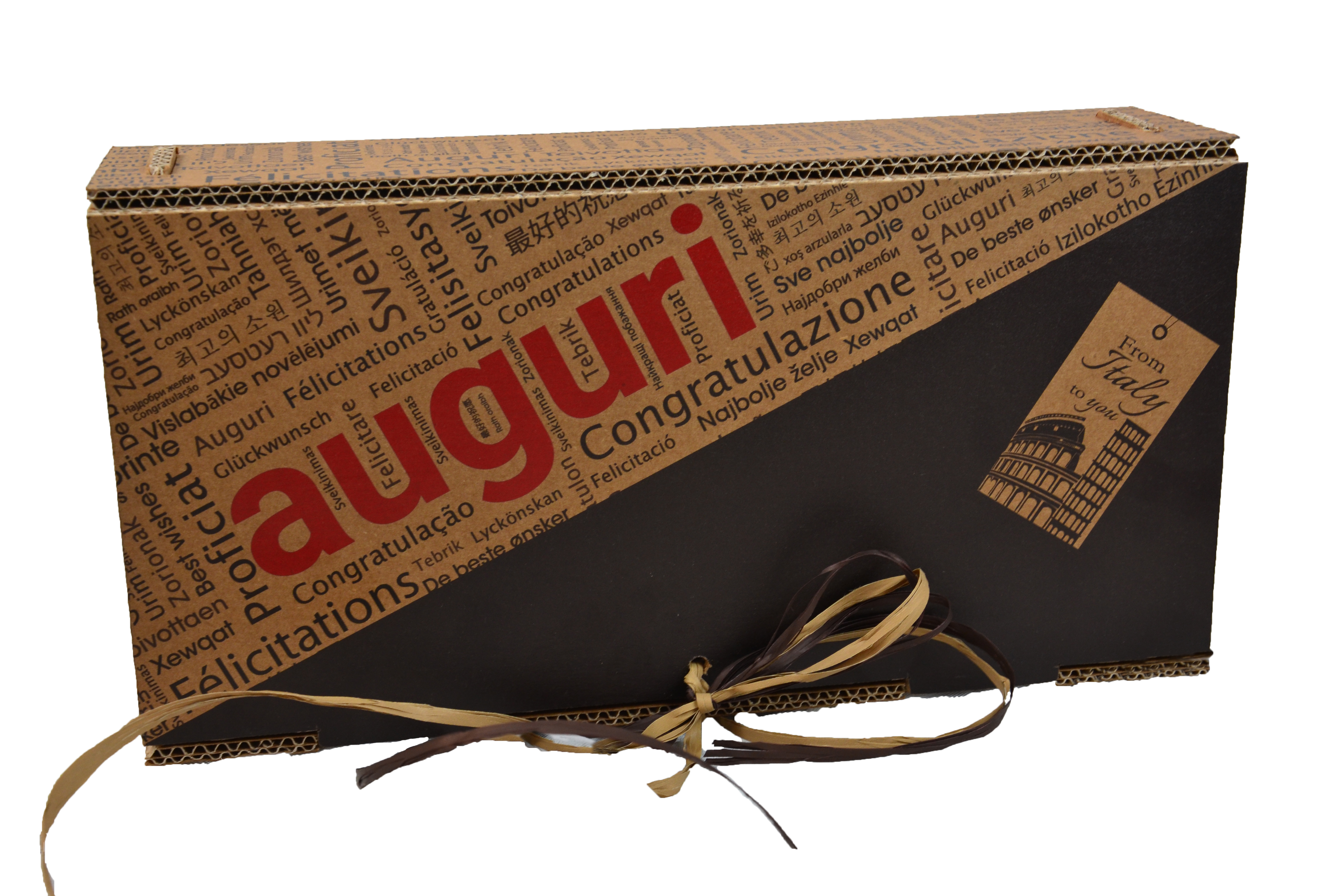 BOITE AUGURI 2 BTE 35X10X19 CARTON 7MM