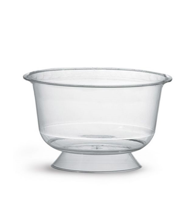 COUPE DESSERT SUR PIED 21CL (SANS COUVERCLE) 25PC*