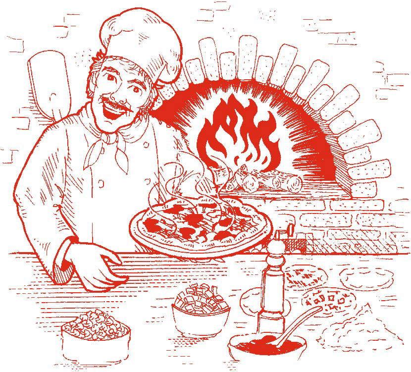 CARTON CALZONE 40 X 16 X 6 VEG.