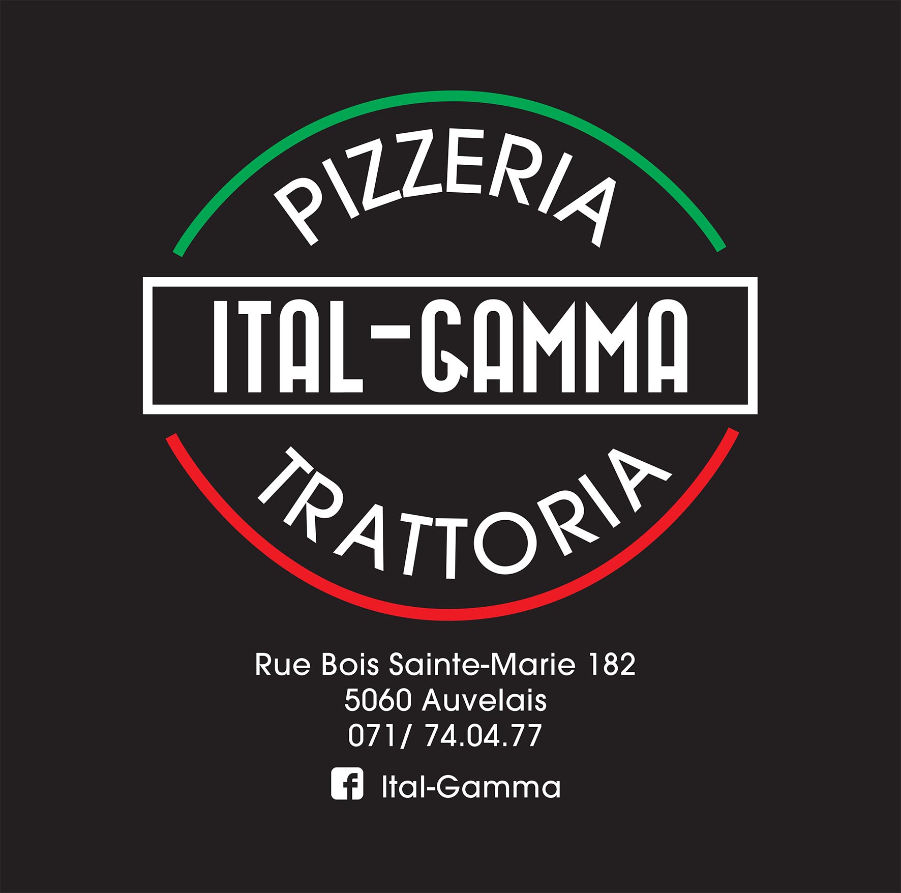 CARTON PIZZA ITALGAMMA -33X33X4 VEG FRANCIA
