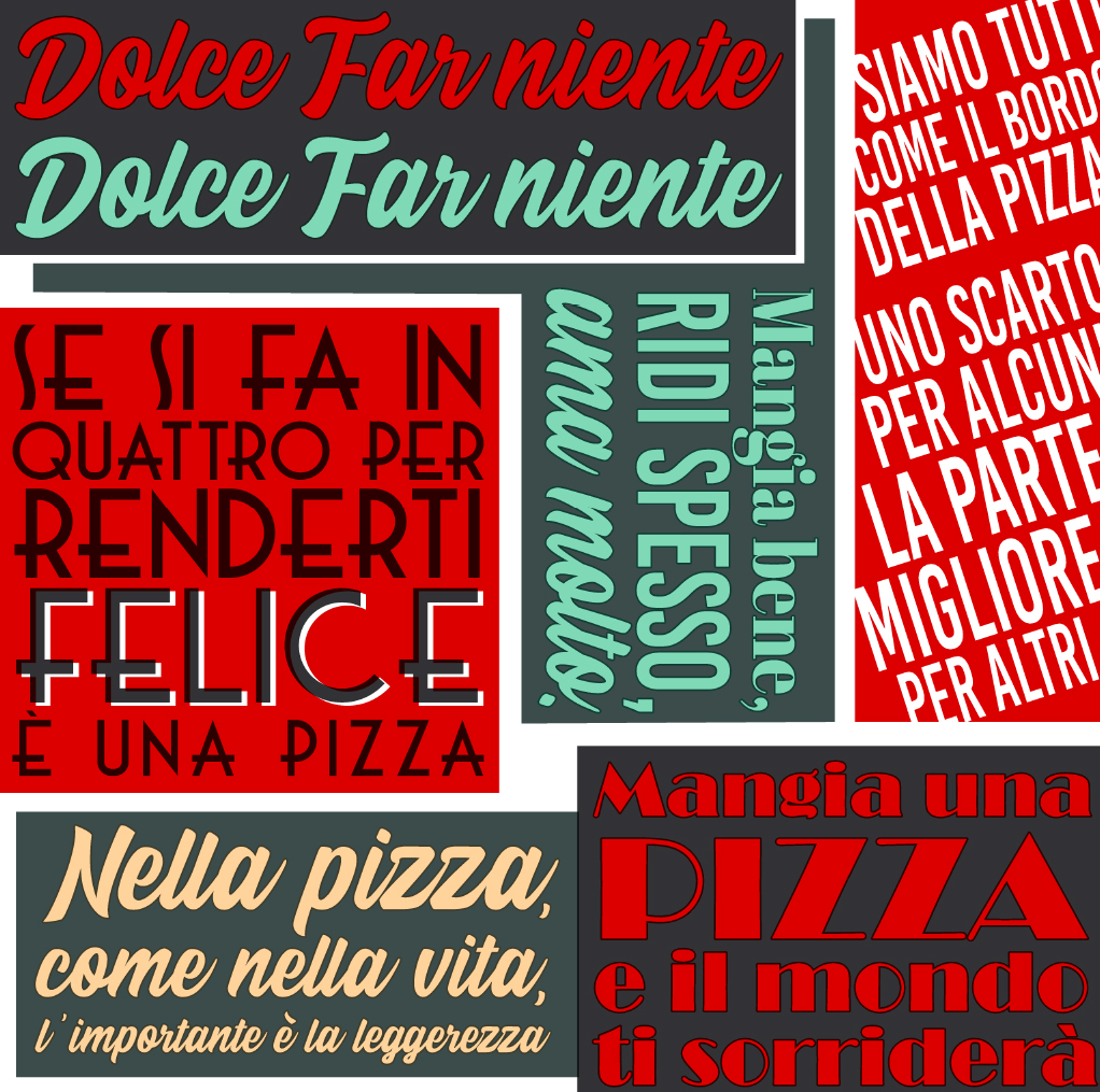 CARTON PIZZA GENE.SITA 33X33X4 FRANCIA-5COULEURS