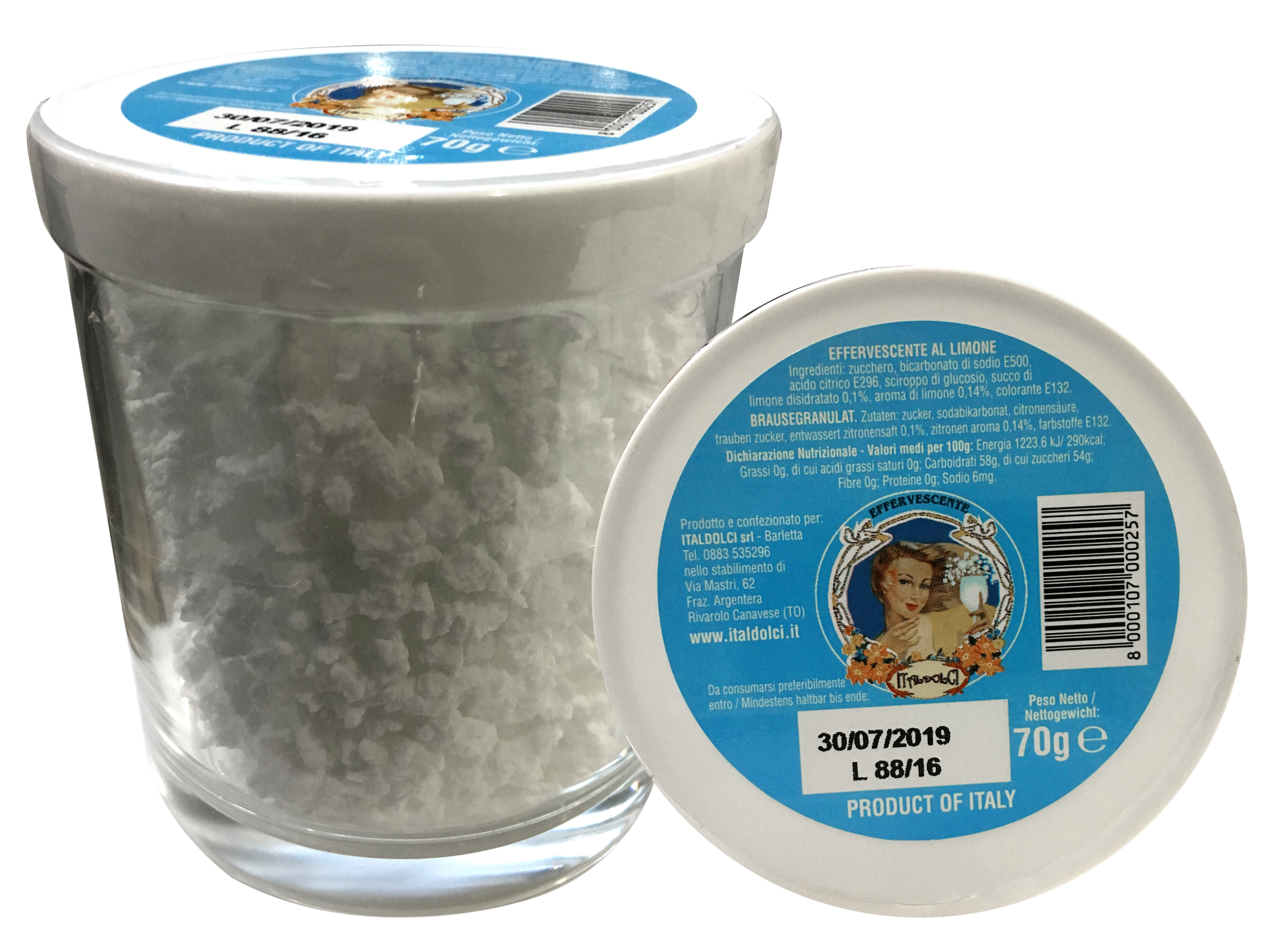 EFFERVESCENT VERRE 70G