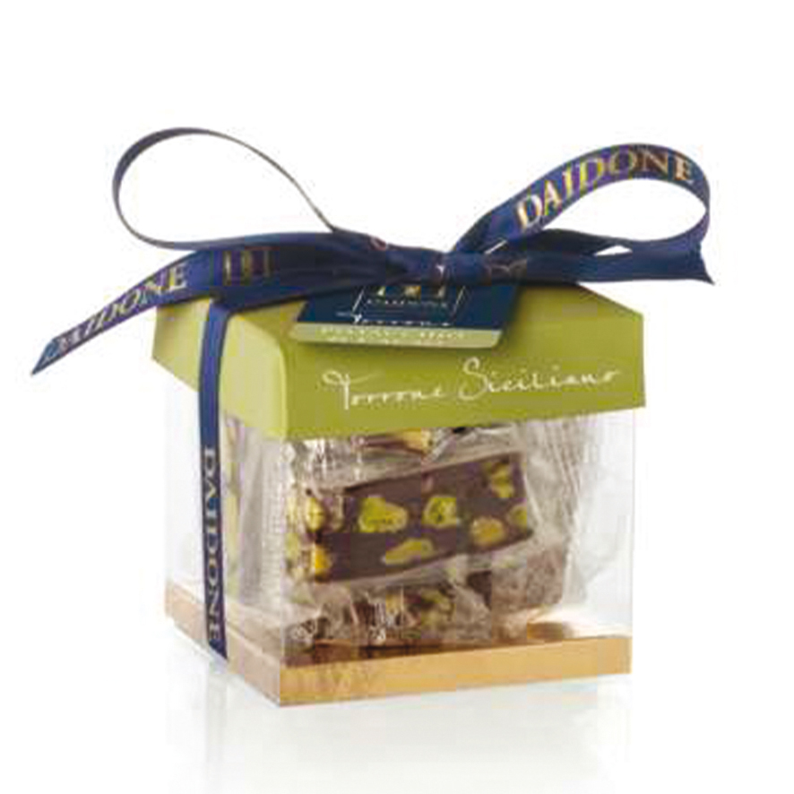 TORRONCINO CACAO PISTACHES 115G BOITE