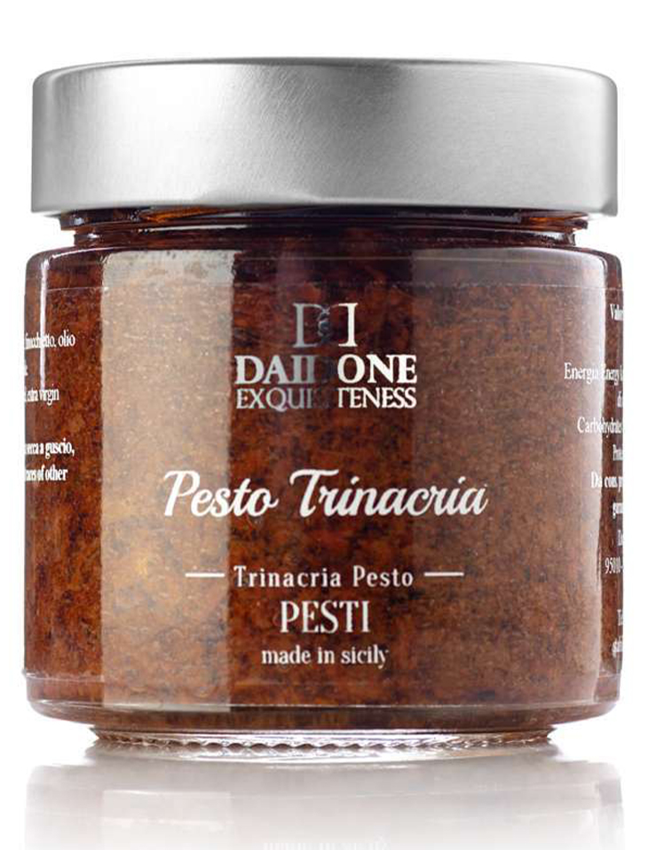 PESTO TRINACRIA 200G-FENOUIL TOMATE ANCHOIS PIMENT