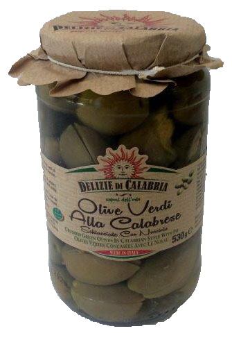 OLIVE SCHIACCIATE 530G - OLIVES CONCASSEES