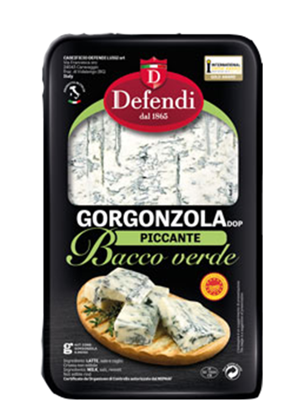 GORGONZOLA PIQUANT 150G DOP - BACCO VERDE