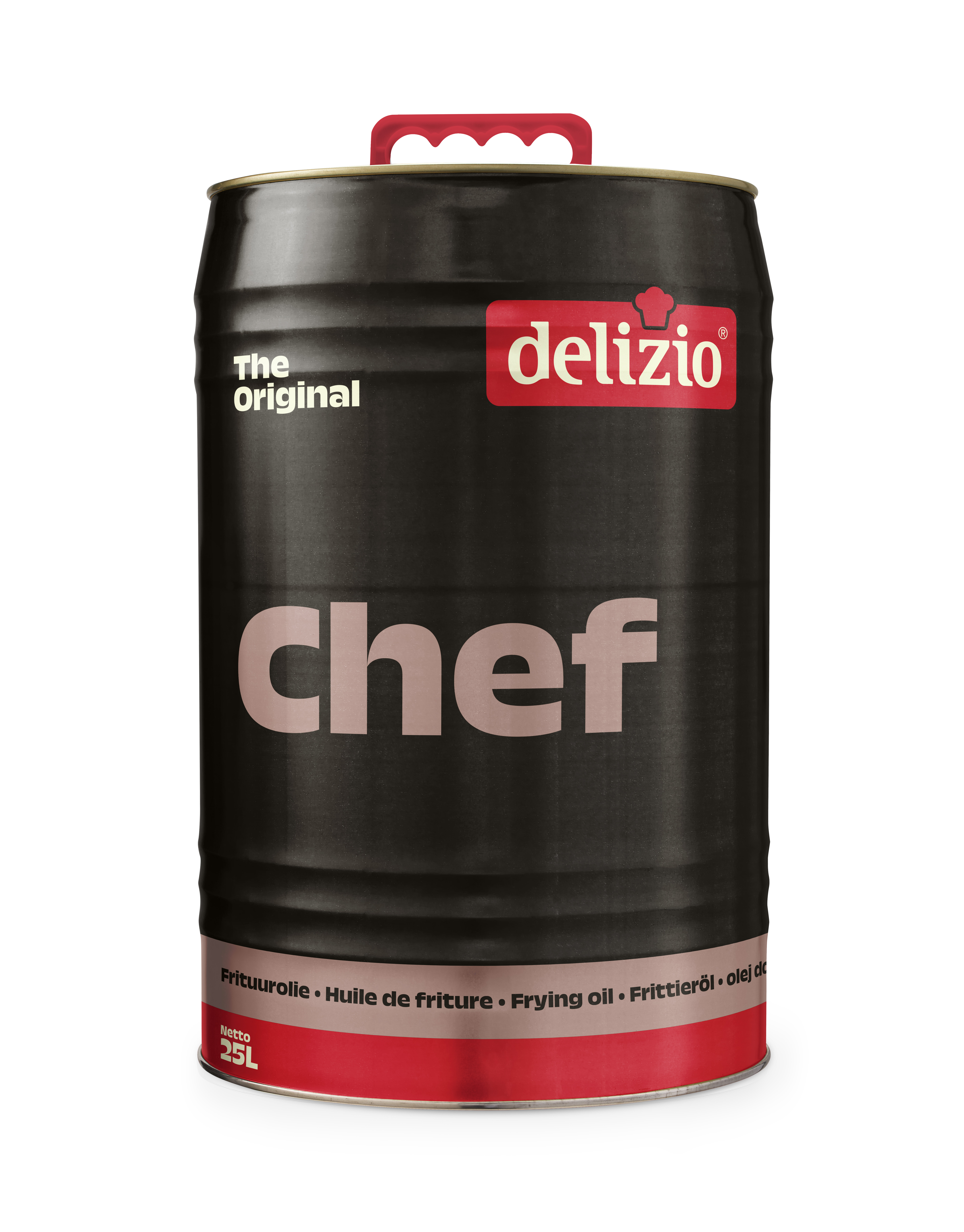 HUILE FRITURE 25L 100% VEGETALE DELIZIO CHEF