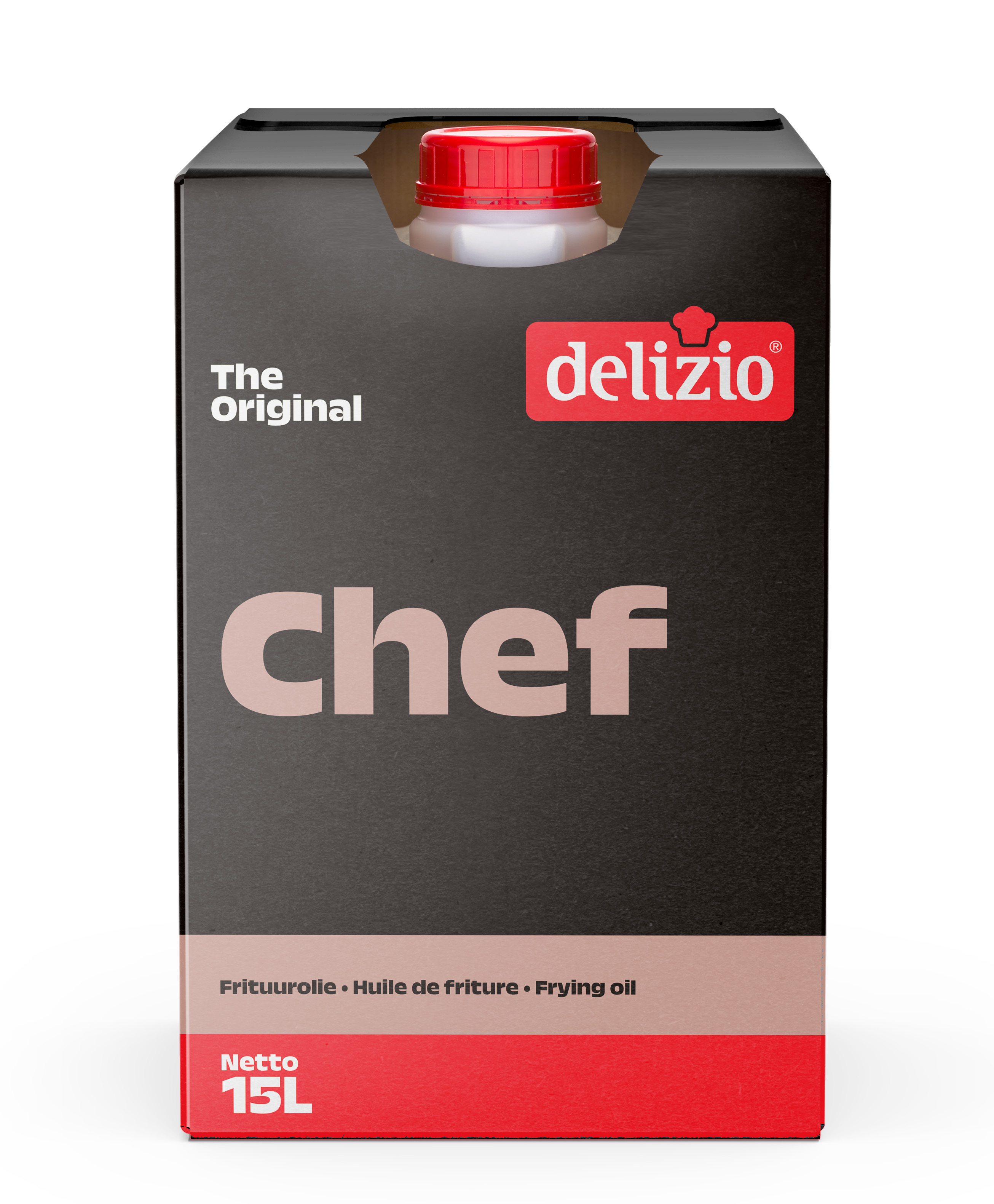 HUILE FRITURE CHEF 15L BIB VEGETALE DELIZIO