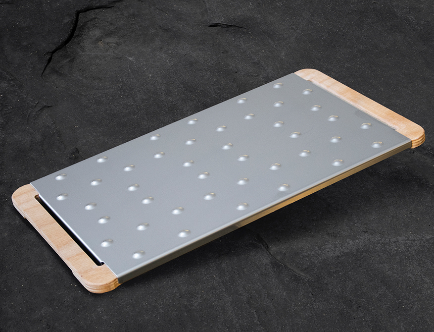 PLANCHE POUR PINSA BOIS/ACIER