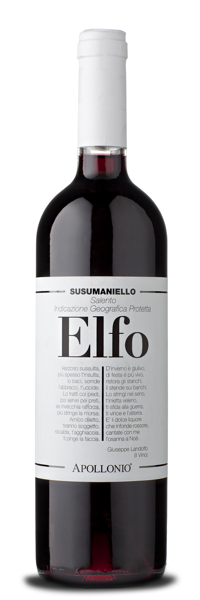 SUSUMANIELLO ROUGE SALENTO IGP 75CL*** 12CT