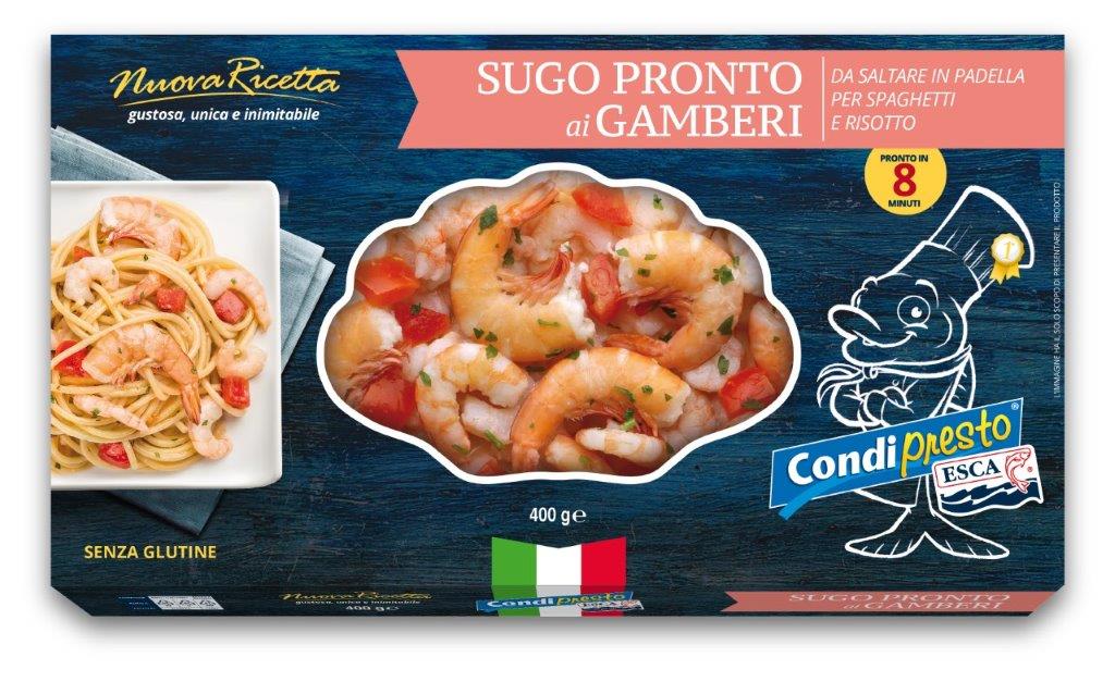 SUGO PRONTO AI GAMBERI GR. 400