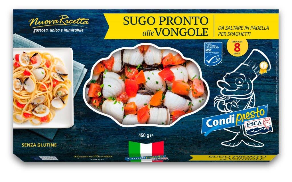 SUGO PRONTO ALLE VONGOLE 450G
