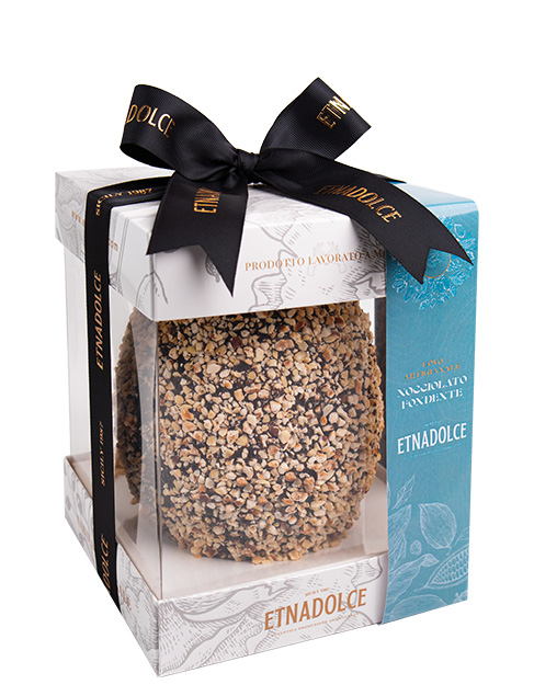 OEUF CHOCOLAT NOIR ET NOISETTES EN GRAINS 500G