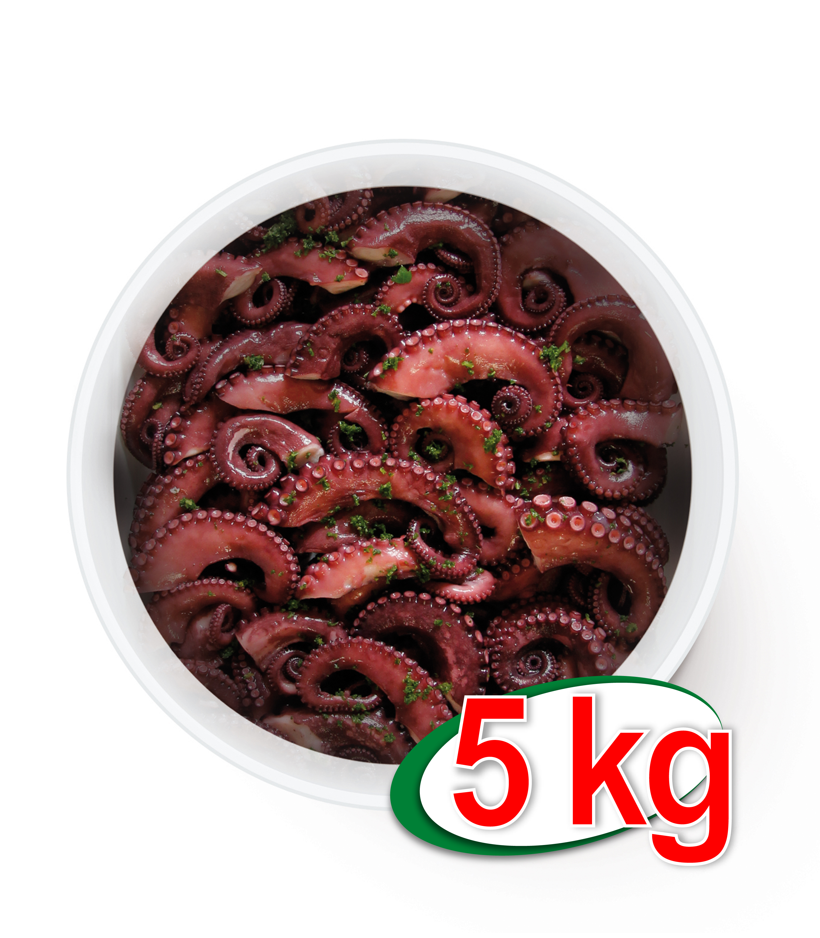 POULPES MARINEES SEAU 5KG