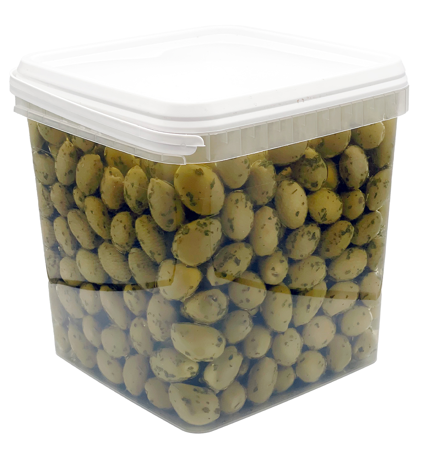 OLIVES VERTES MARINÉES SEAU 5 KG