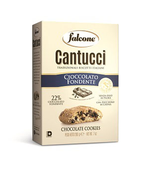 CANTUCCINI CHOCOLAT 200G BOITE