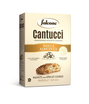 CANTUCCINI NOIX ABRICOTS 180G BOITE