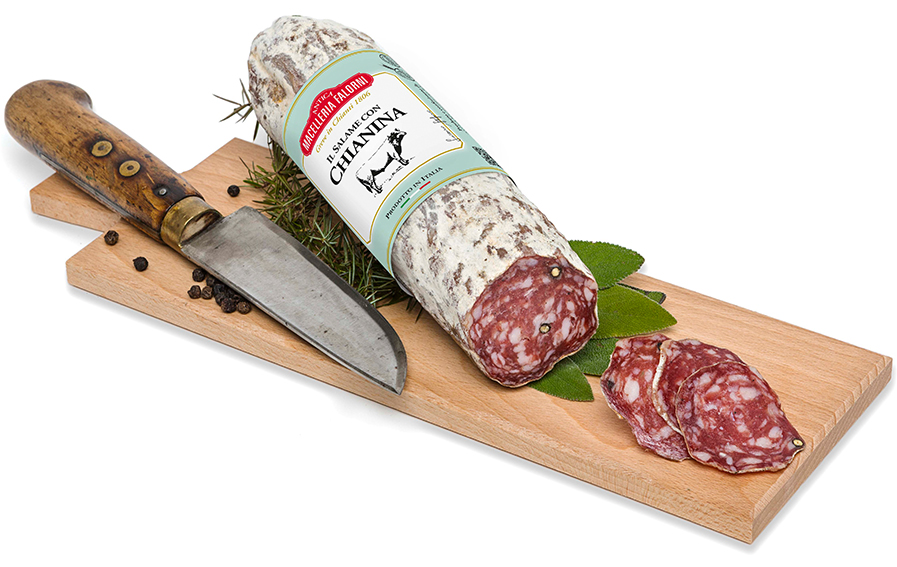 SALAMI CON CHIANINA 400G PV