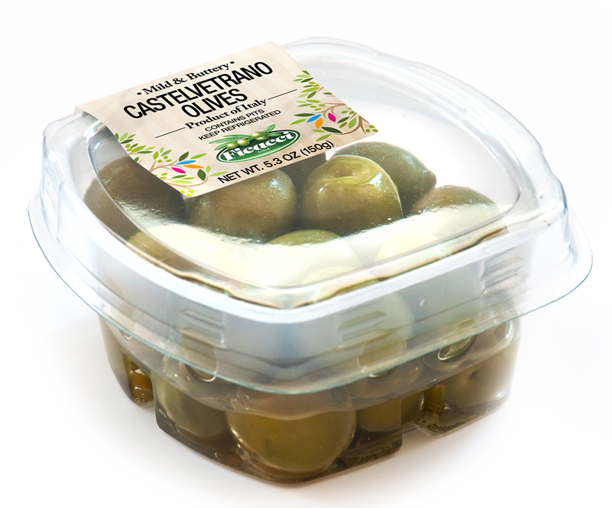 OLIVES CASTELVETRANO VERTES ENTIERES 150G