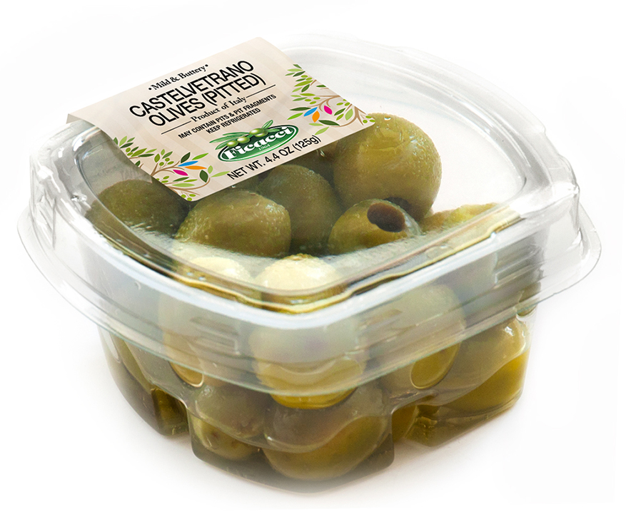 OLIVES CASTELVETRANO VERTES DENOYAUTEES 125G