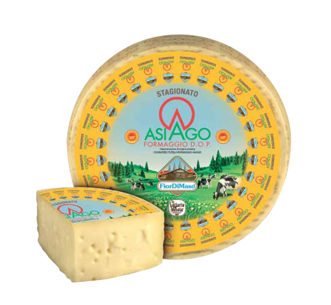ASIAGO STAGIONATO ALLEVO DOP 3/4 MOIS FORME