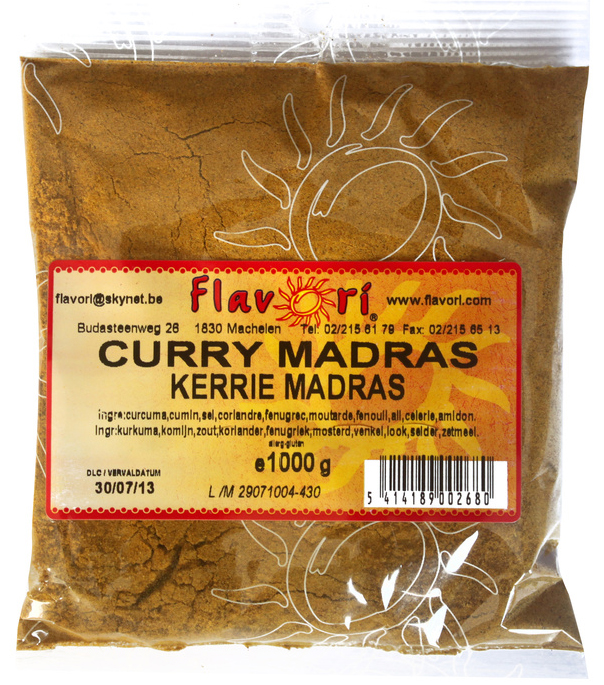 CURRY MADRAS 1 KG***