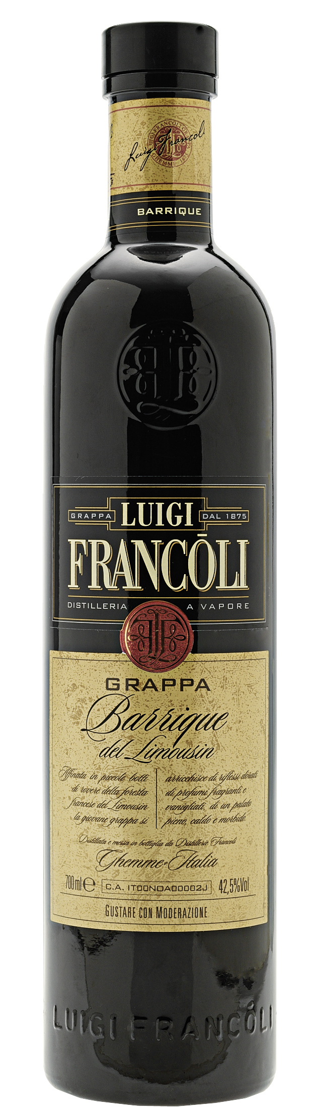 GRAPPA BARRIQUE LIMOUSIN 42.5° 70CL (ORIGINI)