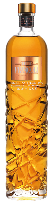 GRAPPA RIS NEBBIOLO BAROLO BARRIQ 41.5° 70 CL