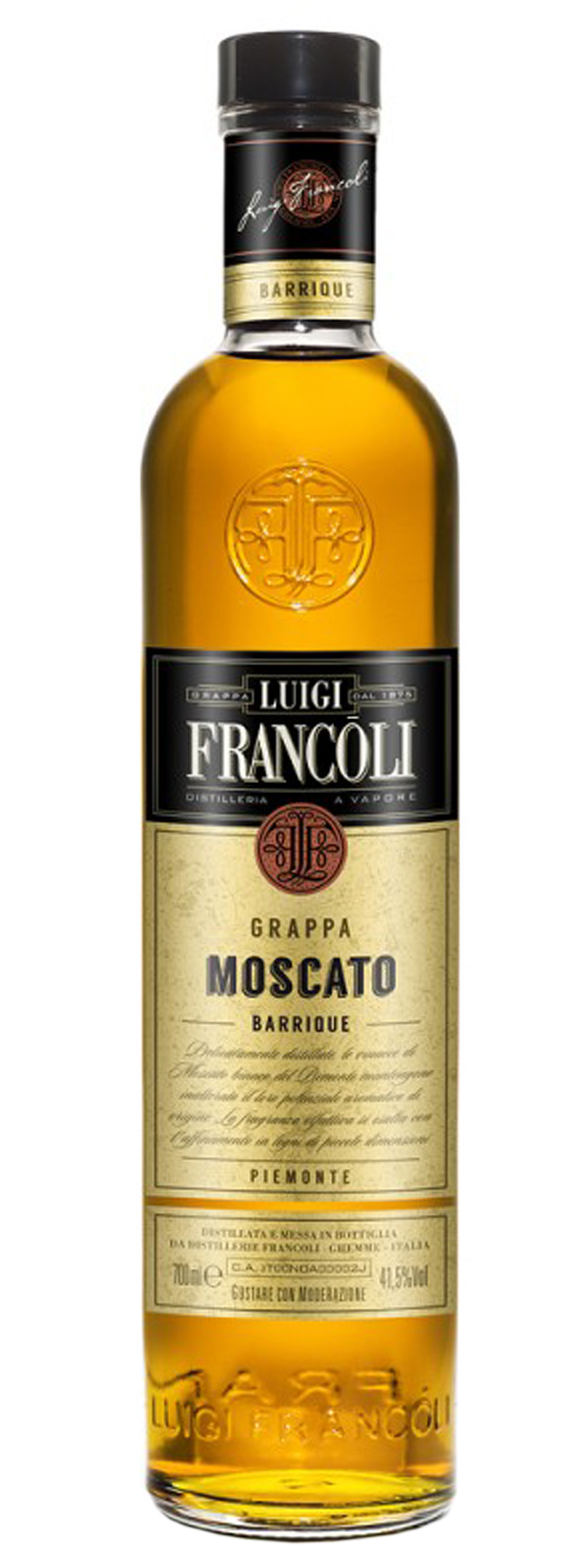 GRAPPA AMBRATA MOSCATO PIEMONTE 70CL - 41.5%