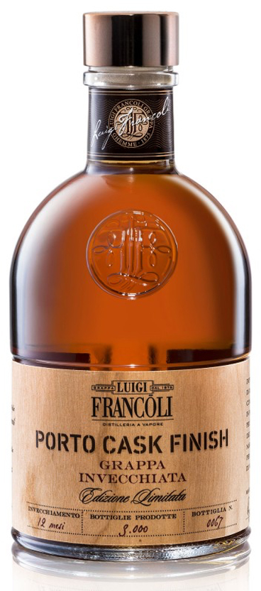 GRAPPA PORTO CASK FINISH 500ML BOITE 40%