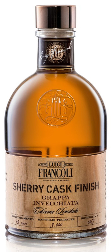 GRAPPA SHERRY CASK FINISH 500ML BOITE
