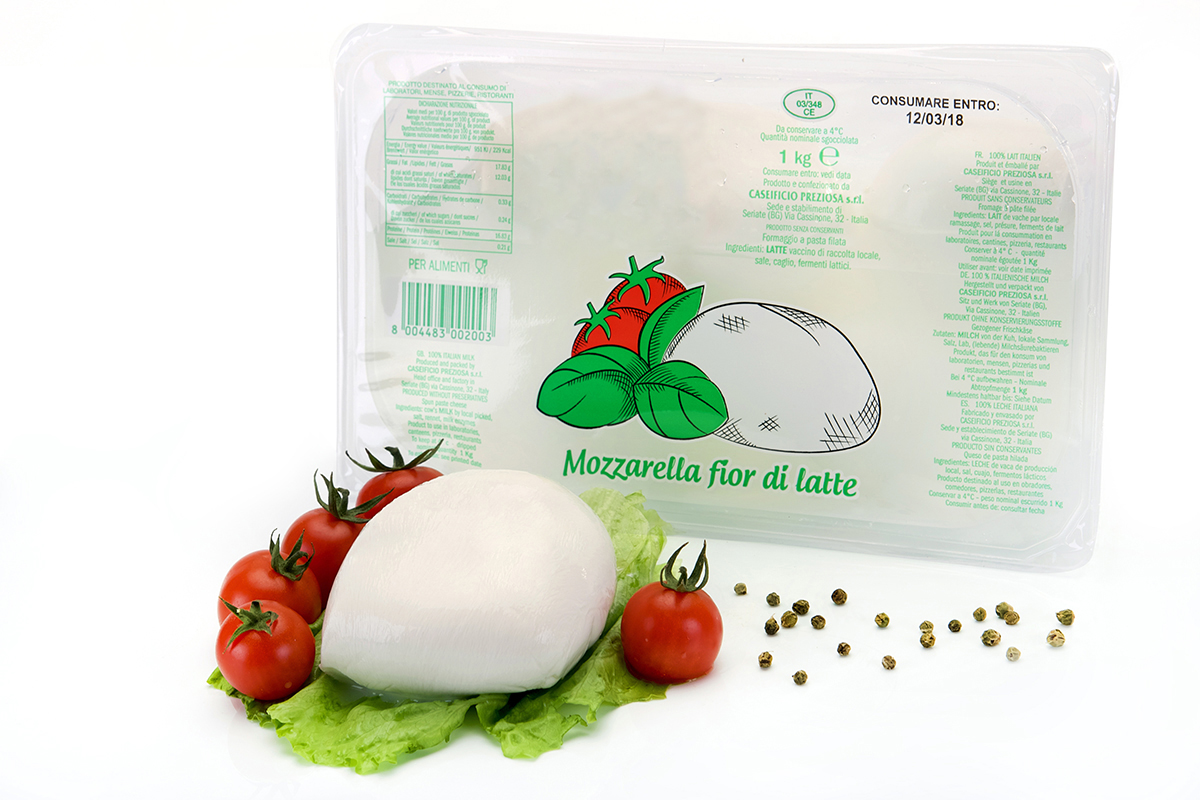 MOZZA FIOR DI LATTE 5X200G - 1KG