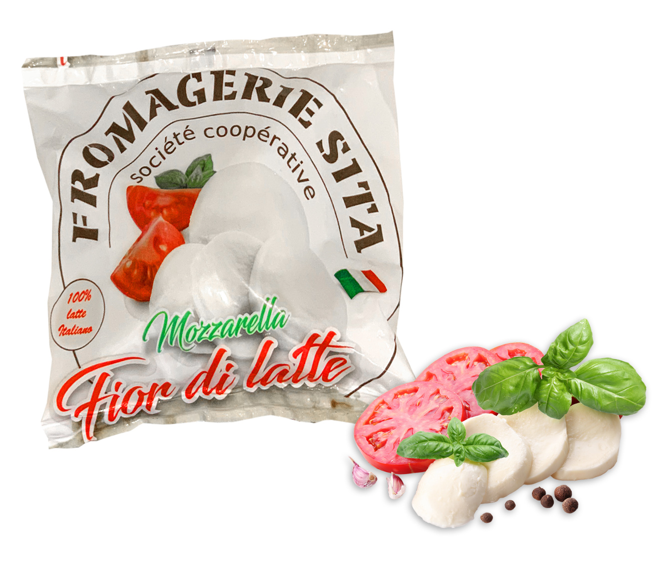 MOZZA 125G FIOR LATTE