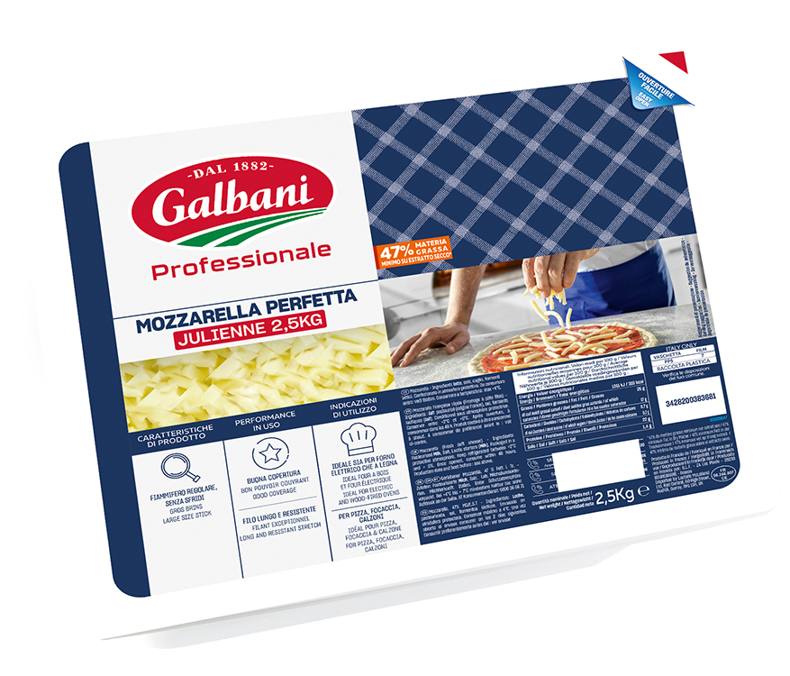 MOZZA PERFETTA JULIENNE 2.5KG