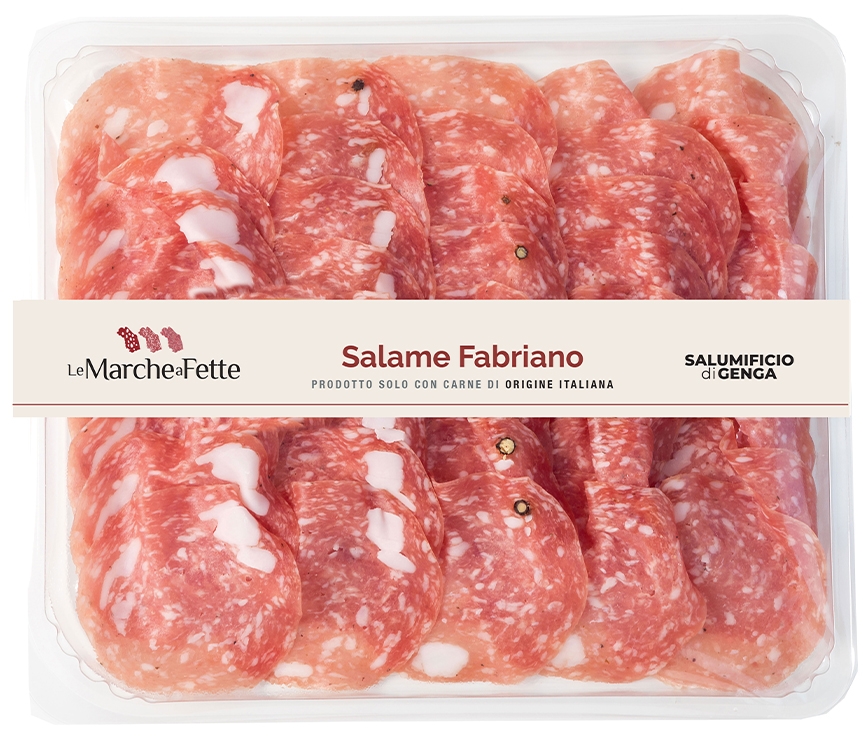 SALAMI FABRIANO PRETRANCHE 100G