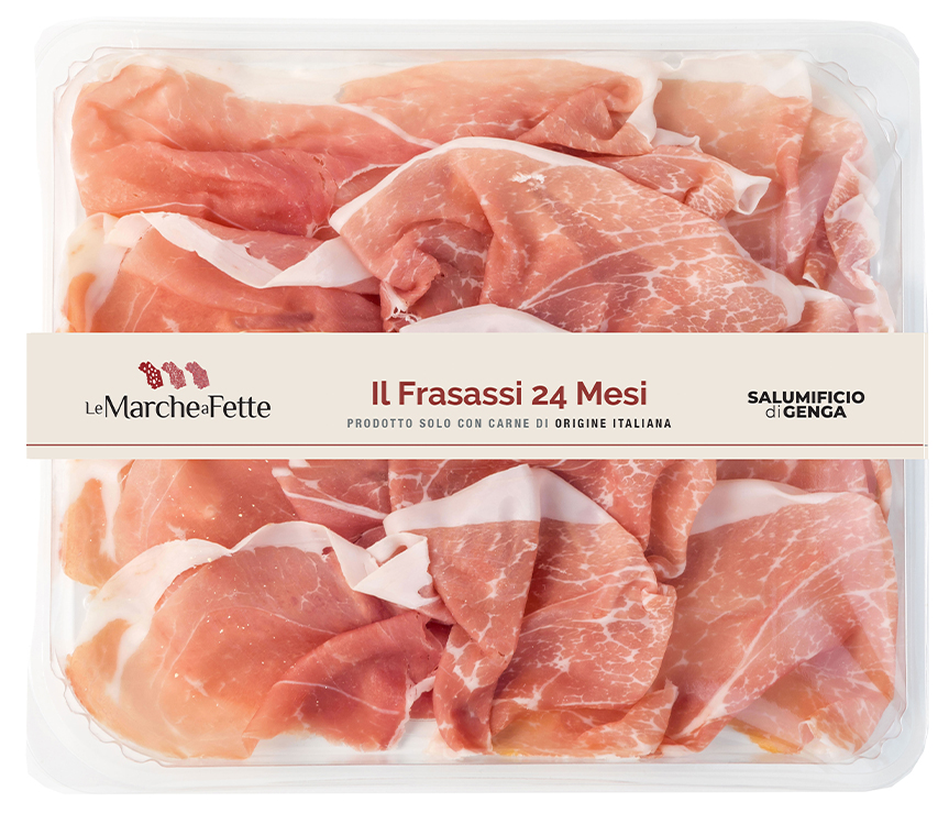 PROSCIUTTO CRUDO IL FRASASSI 24 M PRETRANCHE 100G