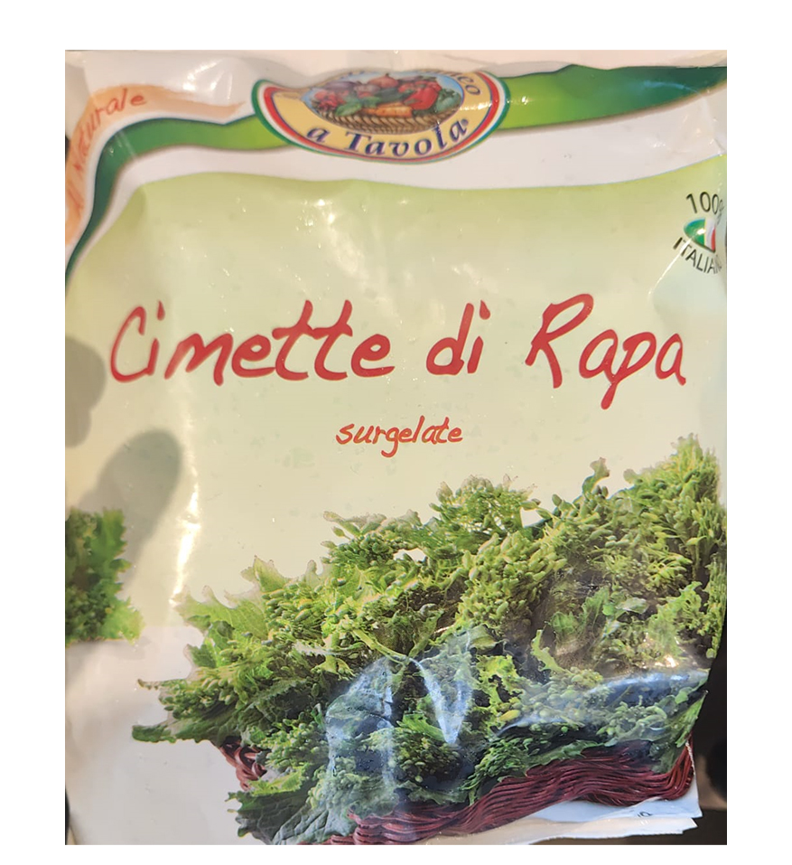 CIME DI RAPA SURGELEES 450G